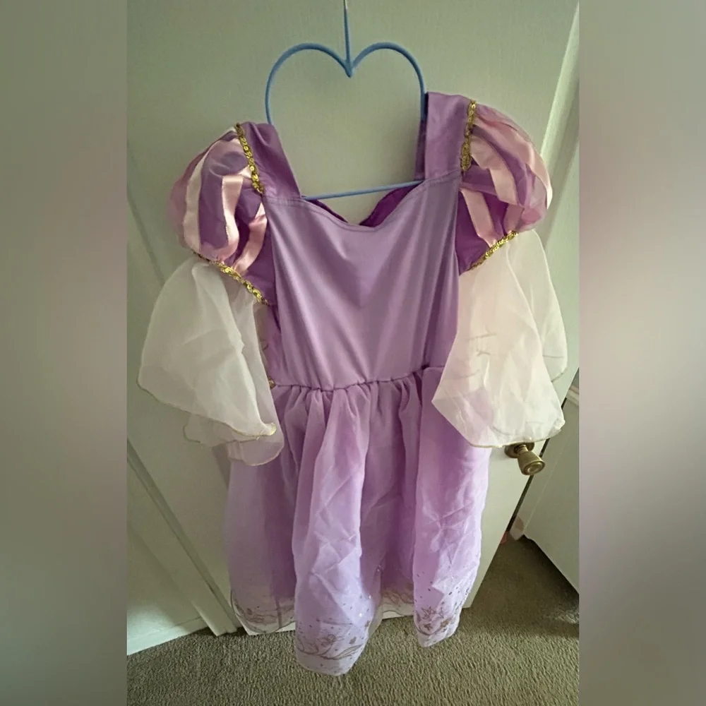 EUC Authentic Girls Disney Rapunzel (Tangled) Dress
